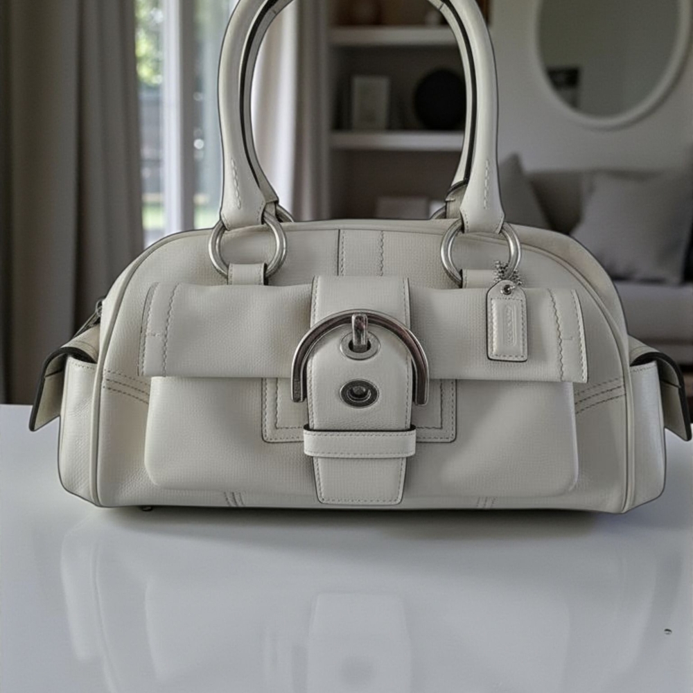 Coach 2005 Ivory Soho Satchel